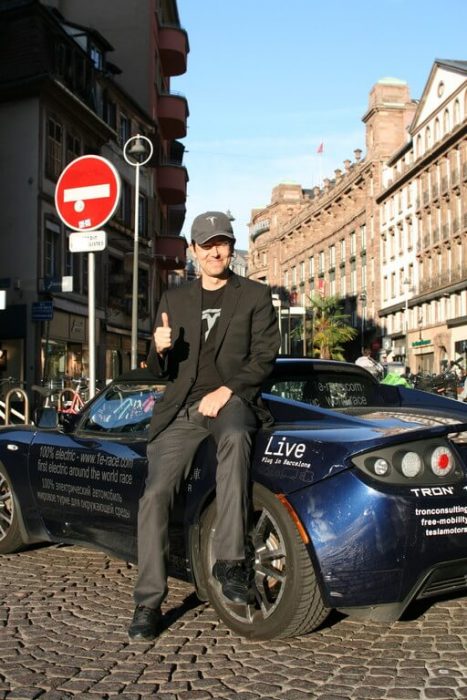 Tesla Roadster de Rafael de Mestre